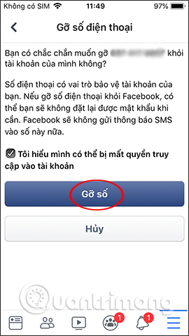 Facebook xoa so dien thoai 7 Facebook xoa so dien thoai 7