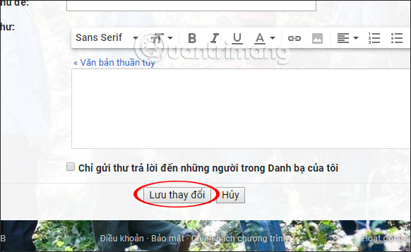 Gmail tao chu ky 11 Gmail tao chu ky 11