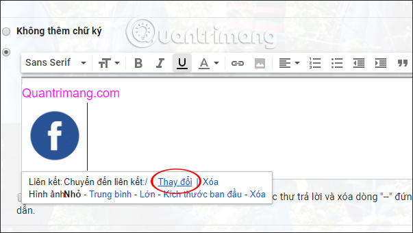 Gmail tao chu ky 8 Gmail tao chu ky 8