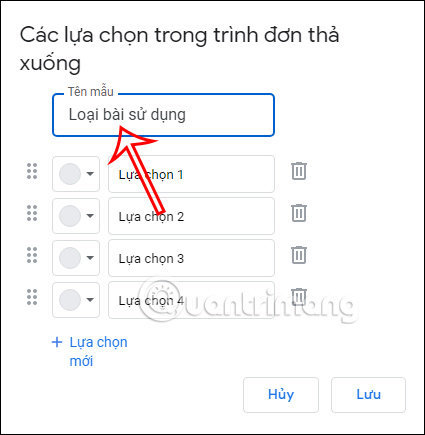 Google Docs chen danh sach ta xuong 4 Google Docs chen danh sach ta xuong 4