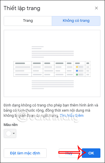 Pageless trong Google Docs 2 Pageless trong Google Docs 2