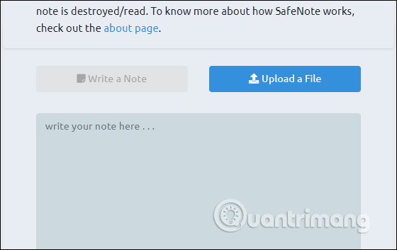 SafeNote chia se file online 1 SafeNote chia se file online 1