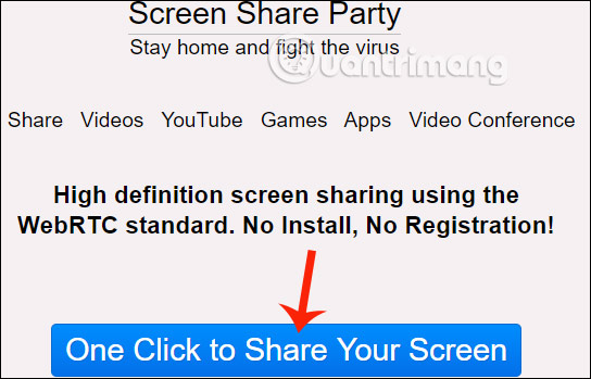 Screen Share Party tao lop hoc 1 Screen Share Party tao lop hoc 1