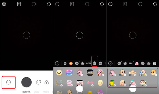 bat animoji tren ung dung snow 1 bat animoji tren ung dung snow 1