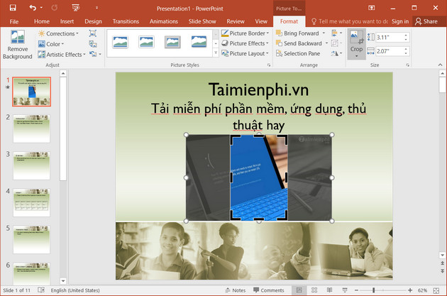 cach cat anh trong powerpoint 5 cach cat anh trong powerpoint 5