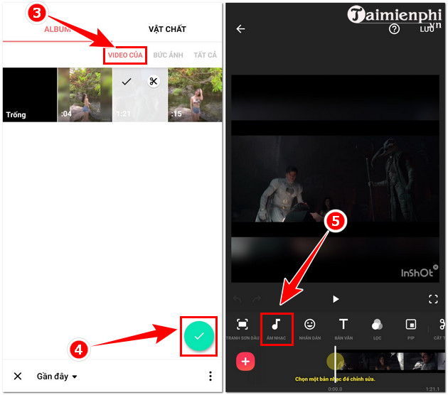 cach ghep nhac vao video tren inshot cuc don gian 2 cach ghep nhac vao video tren inshot cuc don gian 2