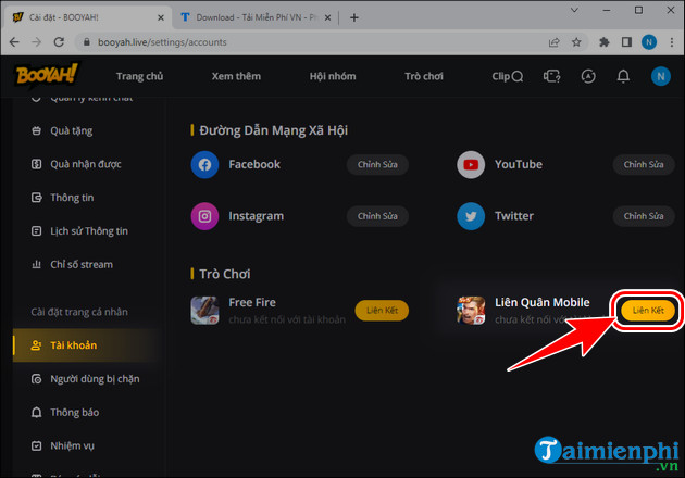 cach lien ket tai khoan lien quan tren booyah 8 cach lien ket tai khoan lien quan tren booyah 8