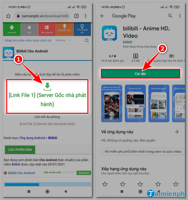 cach tai va cai bilibili tieng viet 1 cach tai va cai bilibili tieng viet 1