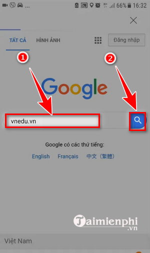 vnedu.vn xem điểm