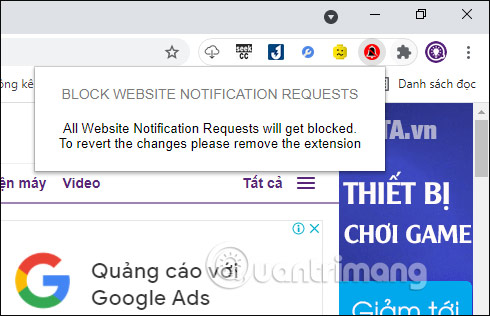 chan thong bao website Chrome 1 chan thong bao website Chrome 1