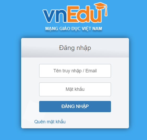 Hướng dẫn sử dụng vnedu.vn và cách tra cứu điểm của học sinh