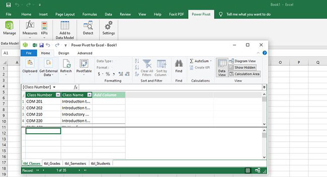 data model 6 data model 6