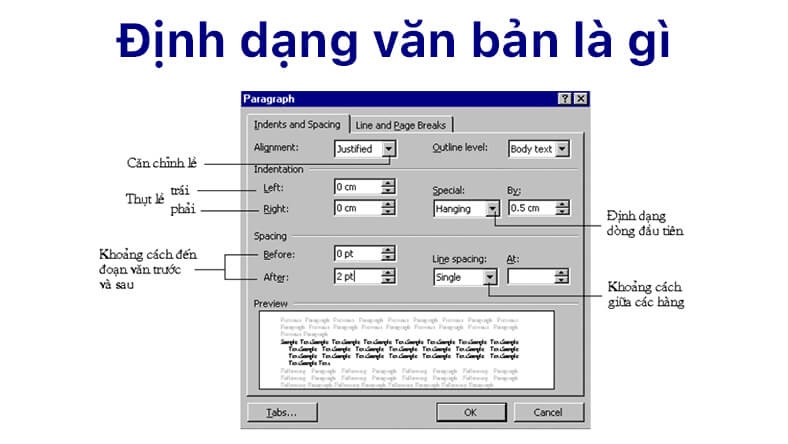 dinh dang van ban la gi dinh dang van ban la gi