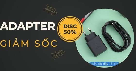 don he ruc ro voi deal sieu hoi adapter sac giam cuc soc thumb don he ruc ro voi deal sieu hoi adapter sac giam cuc soc thumb