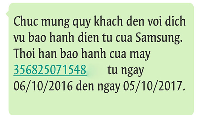 kiem tra dien thoai samsung chinh hang tin nhan kiem tra dien thoai samsung chinh hang tin nhan