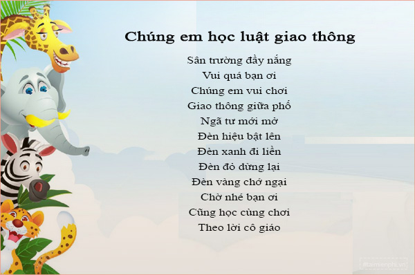 nhung bai tho cho be 3 tuoi hay 1 nhung bai tho cho be 3 tuoi hay 1