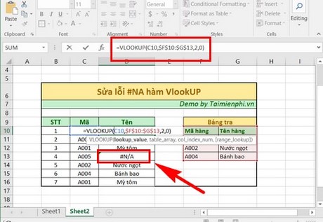 qFI6 loi ham vlookup sua loi ham vlookup trong excel 2 qFI6 loi ham vlookup sua loi ham vlookup trong excel 2