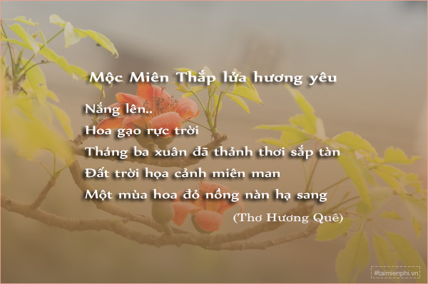 tho ve hoa gao hay nhat 2 tho ve hoa gao hay nhat 2