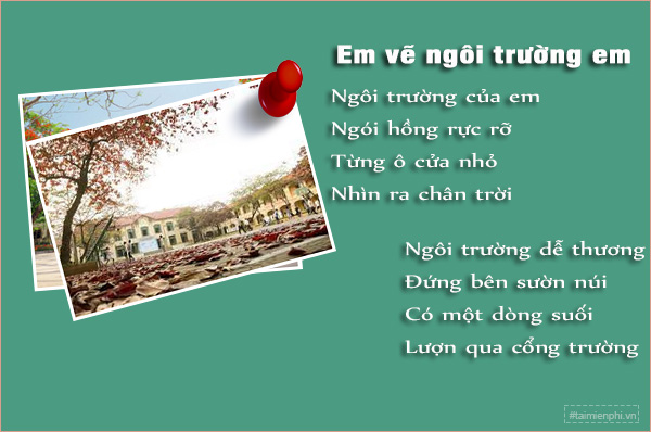 tho ve truong hoc hay nhat 1 tho ve truong hoc hay nhat 1