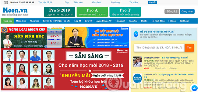 website luyen thi truc tuyen 3 website luyen thi truc tuyen 3