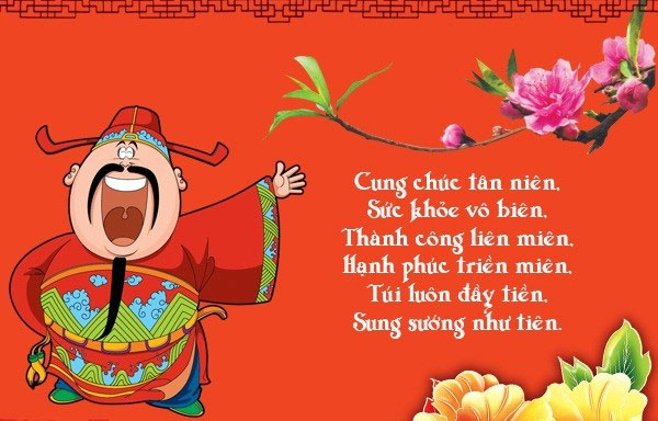 Câu thơ chúc Tết