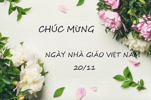 Hình ảnh chúc 20/11 ý nghĩa