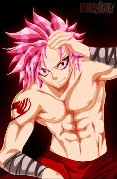 Hình ảnh của cơ bắp Natsu Dragneel