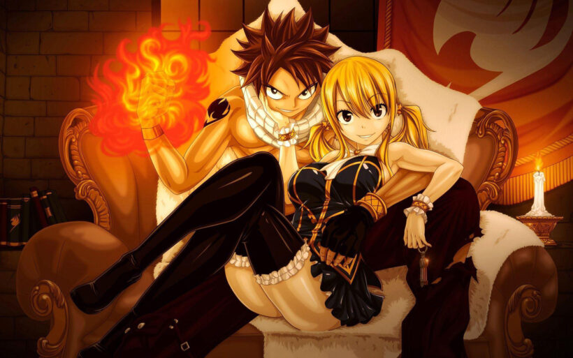 Hình ảnh đẹp của Natsu Dragneel và Lucy