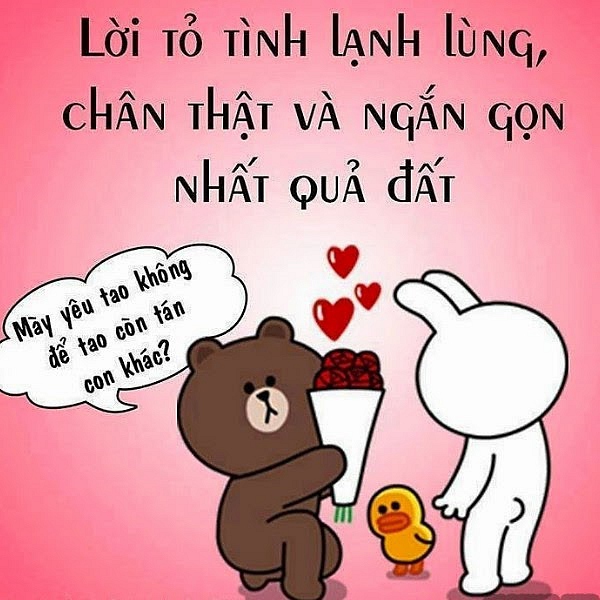 Ảnh tỏ tình kỳ lạ nhất về tình yêu