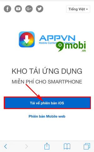 Cách cài appstorevn trên iphone ipad3