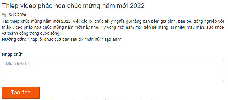 Cách làm video chúc tết 2022