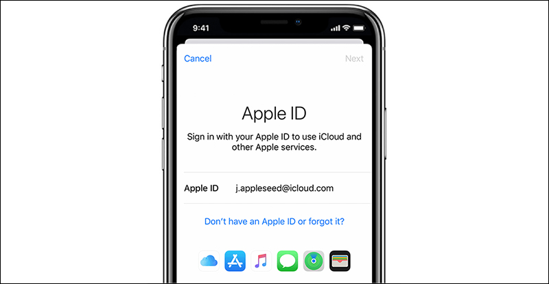 Sử dụng cùng một ID Apple