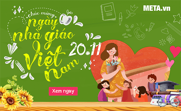 Món quà cảm ơn cô giáo 20/11