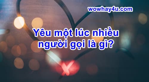 Yêu một lúc nhiều người gọi là gì? - Trường THPT Phạm Hồng Thái