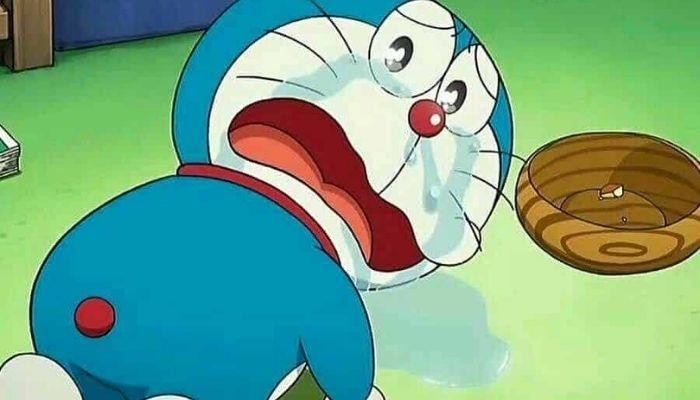 hình ảnh doraemon buồn