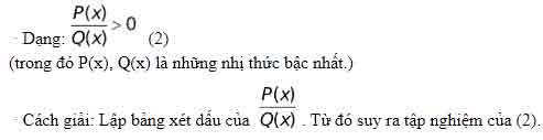 bat phuong trinh chua an o mau bat phuong trinh chua an o mau