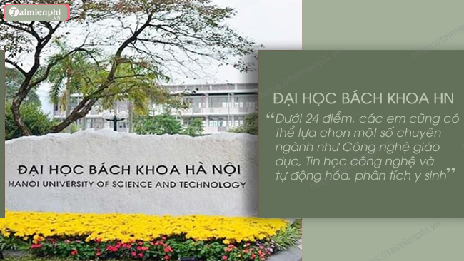 cac truong dai hoc duoi 24 diem o ha noi 1 cac truong dai hoc duoi 24 diem o ha noi 1