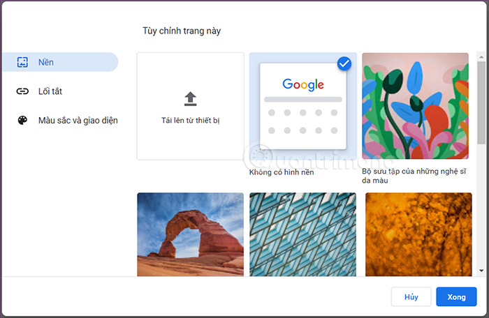 Cách thay đổi nền hiệu ứng Google Meet trên điện thoại máy tính