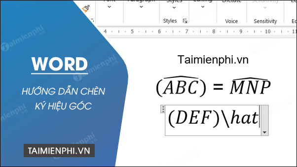 cach go ky hieu goc trong word cach go ky hieu goc trong word