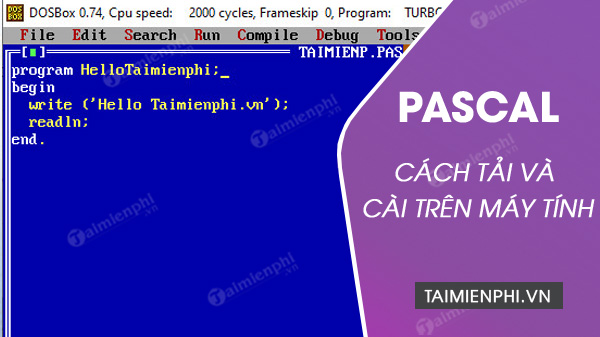 cach tai va cai pascal tren may tinh cach tai va cai pascal tren may tinh