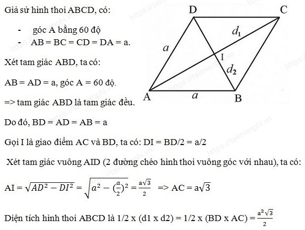 cách tính toán hình học kim cương lop 4