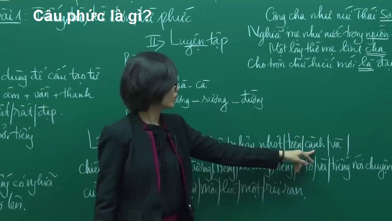 Câu phức là gì?