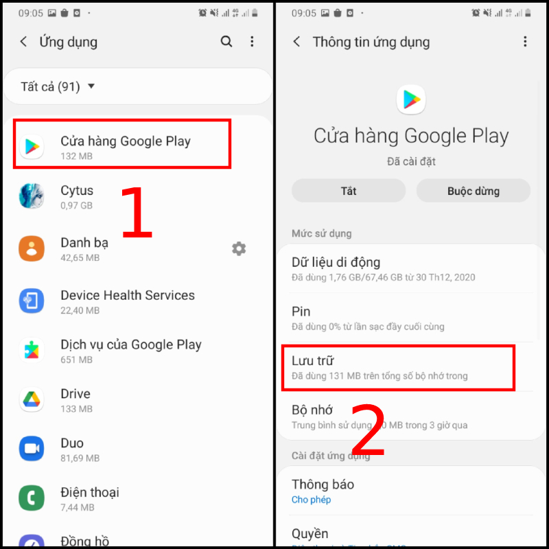 Hướng dẫn cách cập nhật Cửa hàng Google Play (CH Play) lên phiên bản mới hơn