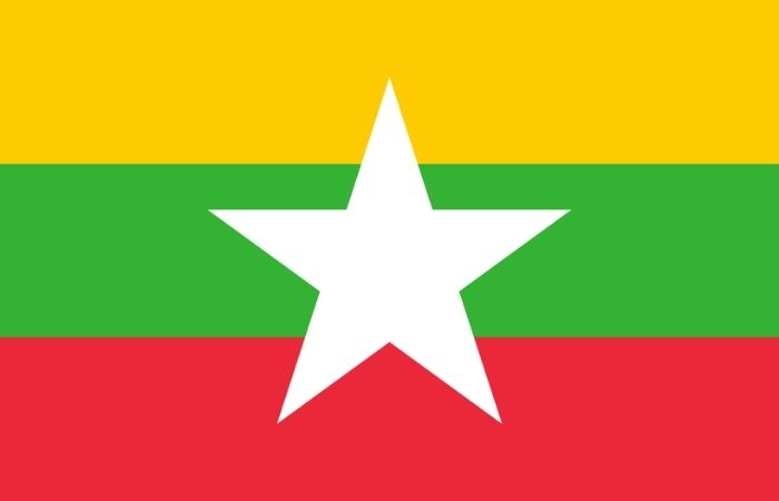 Cờ Myanmar