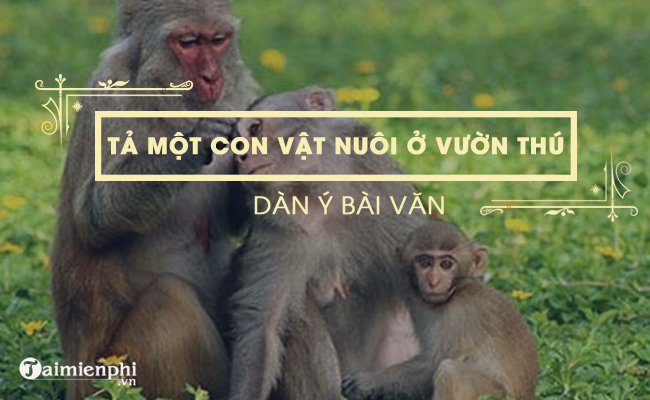 dan y ta mot con vat nuoi o vuon thu