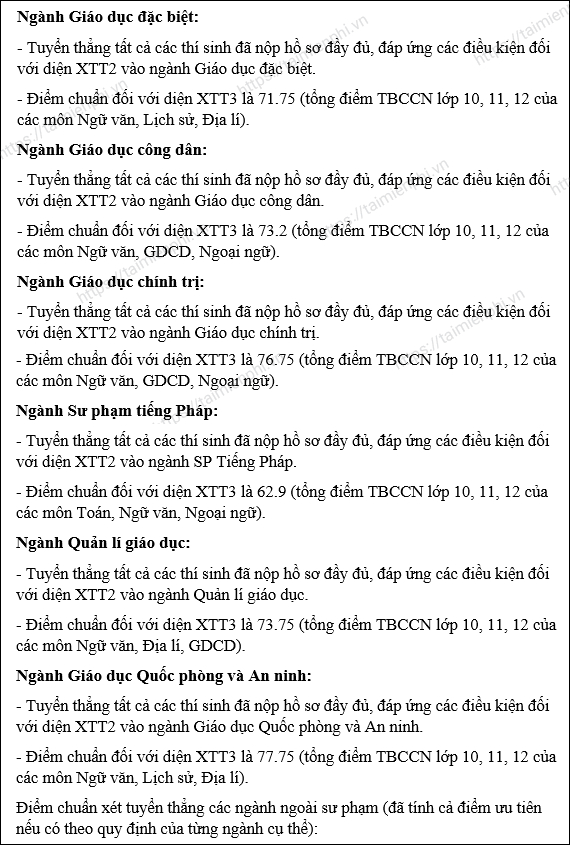 diem chuan dai hoc su pham ha noi 2021 5 diem chuan dai hoc su pham ha noi 2021 5