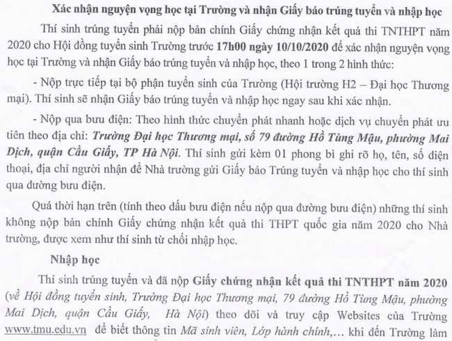 diem chuan dai hoc thuong mai 2 diem chuan dai hoc thuong mai 2