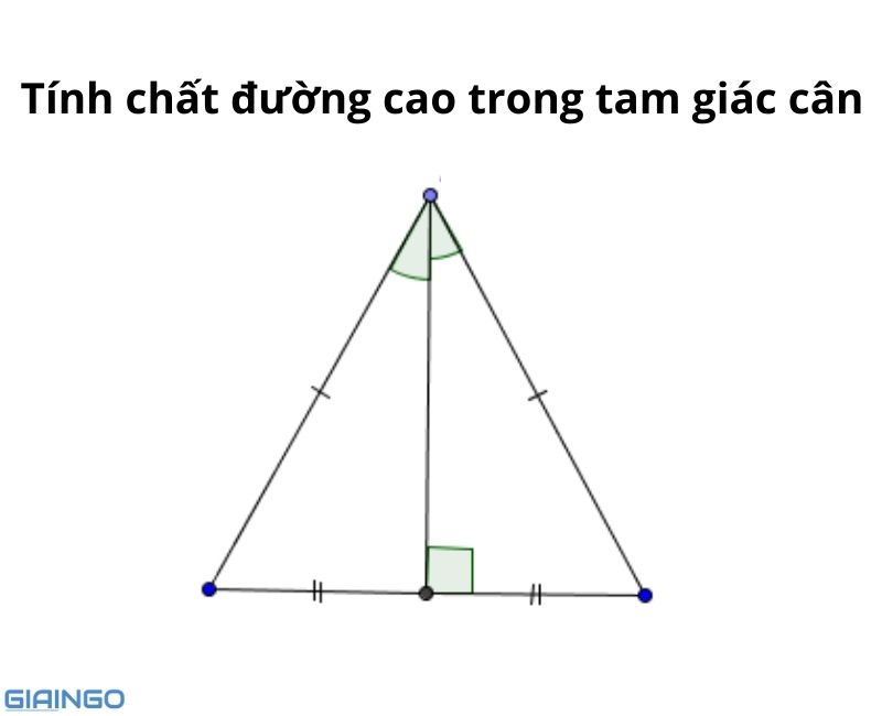 duong cao trong tam giac can 2 1 duong cao trong tam giac can 2 1