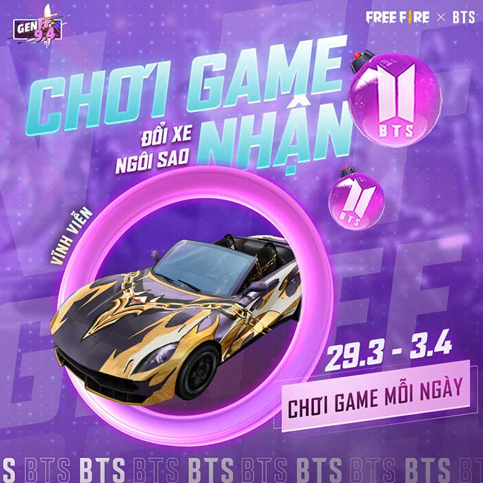 Hướng Dẫn Tham Gia Các Sự Kiện Free Fire X Bts Nhận Quà Miễn Phí -  Thpt-Phamhongthai.Edu.Vn