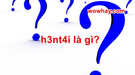 h3nt4i la gi h3nt4i la gi